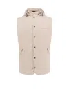 Brunello Cucinelli Sleeveless Jacket With Removable Hood