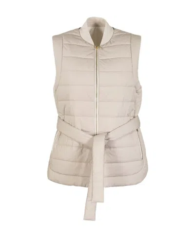 BRUNELLO CUCINELLI SLEEVELESS LACE DOWN VEST