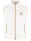 Brunello Cucinelli Quilted High Collar Sleeveless Jacket