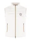 Brunello Cucinelli Sleeveless Puffcoat In White
