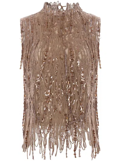 BRUNELLO CUCINELLI SLEEVELESS TOP