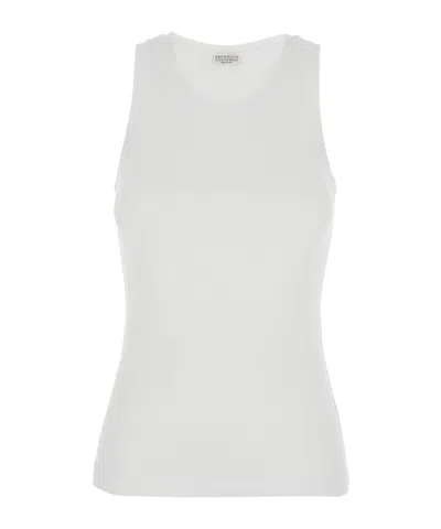 BRUNELLO CUCINELLI BRUNELLO CUCINELLI CREWNECK TANK TOP