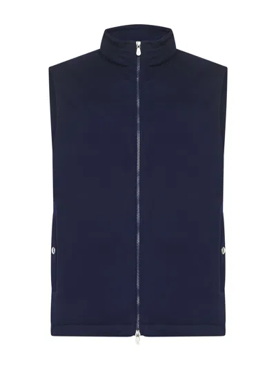 BRUNELLO CUCINELLI BRUNELLO CUCINELLI ZIPPED PADDED VEST