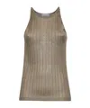 Brunello Cucinelli Sleeveless Vest In Brown