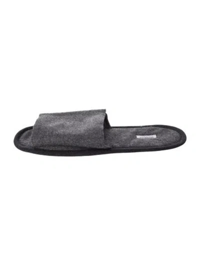 Pre-owned Brunello Cucinelli Slides In Gray