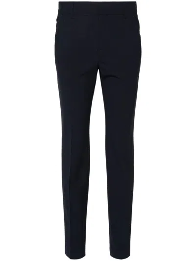 Brunello Cucinelli Slim-cut Cigarette Trousers In C060