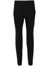 Brunello Cucinelli Slim-cut Cigarette Trousers In Black