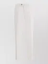 Brunello Cucinelli Slim Fit Cotton Trousers With Front Crease