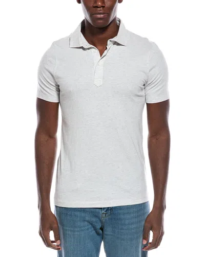 Brunello Cucinelli Slim Fit Polo Shirt In White