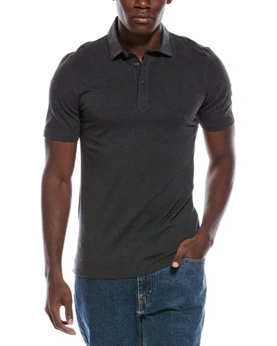 Brunello Cucinelli Slim Fit Polo Shirt In Gray