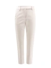 Brunello Cucinelli Stretch-cotton Slim Trousers In Neutrals