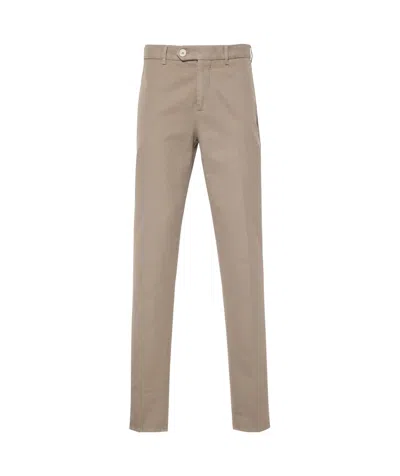 Brunello Cucinelli Slim-fit Trousers In Nude