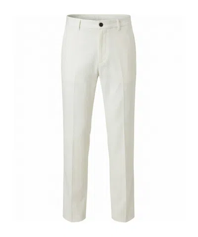 Brunello Cucinelli Slim Flared Pants In White