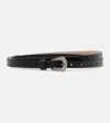 Brunello Cucinelli Slim Leather Belt