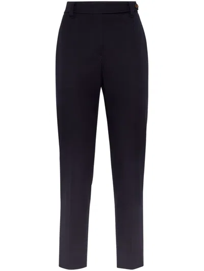 Brunello Cucinelli Slim-leg Tailored Trousers In Blue
