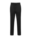 Brunello Cucinelli Tailored Slim Trousers In Black