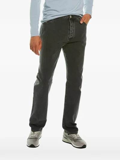 Brunello Cucinelli Slim-fit Jeans In Animal Print