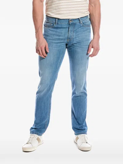Brunello Cucinelli Traditional Fit Jean In Neutral