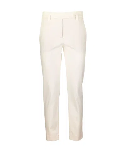 Brunello Cucinelli Slim-fit Trousers In White