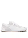 Brunello Cucinelli Slip-on Sneakers With Smooth Leather In White