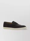 Brunello Cucinelli Suede Loafer Sneaker Loafers Blue