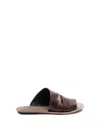 Brunello Cucinelli Slippers In Brown