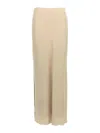 Brunello Cucinelli High Waist Long Length Side Slit Skirt