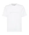 Brunello Cucinelli Eternal Balance Printed T-shirt In White