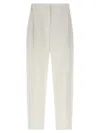 Brunello Cucinelli Chino Trousers In Cotton In White