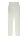 Brunello Cucinelli Slouchy Pants White In White