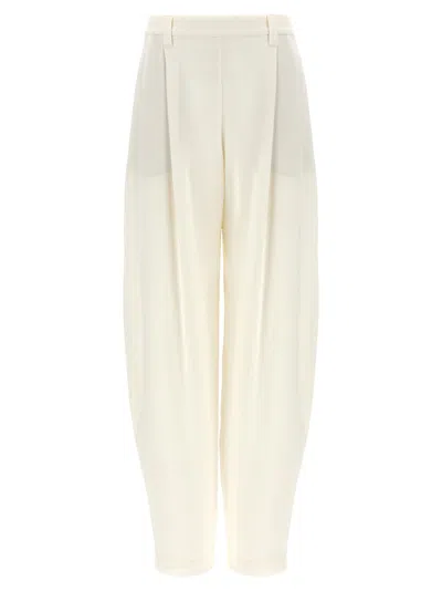 Brunello Cucinelli Slouchy Trousers In Neutral