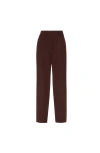 Brunello Cucinelli Pleated-details Trousers In Brown