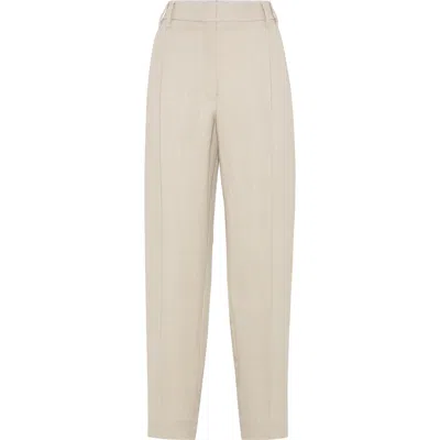 Brunello Cucinelli Slouchy Trousers In Desert