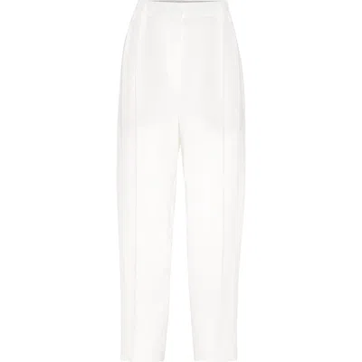 Brunello Cucinelli Slouchy Trousers In White