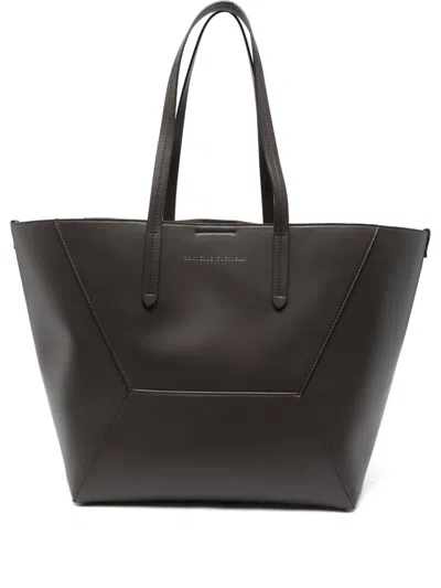 Brunello Cucinelli Small Bc Duo Tote Bag In Brown