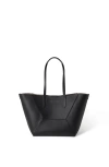 Brunello Cucinelli Small Calfskin Bc Duo Bag In Black