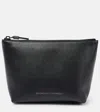 Brunello Cucinelli Small Leather Pouch In Black