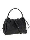 Brunello Cucinelli Small Mellow Quilted Diamond-pattern Tote Bag In Black