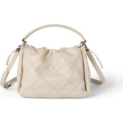 Brunello Cucinelli Small Nappa Bucket Mellow Bag In Brown