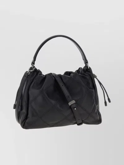 Brunello Cucinelli Small Quilted Bucket Handbag Strap