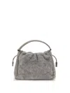 Brunello Cucinelli Small Shearling Mellow Shoulder Bag