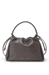 Brunello Cucinelli Small Soft Leather Mellow Bucket Bag In Brown