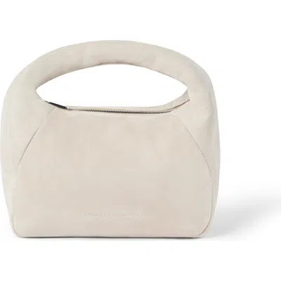 Brunello Cucinelli Small Suede Bc Duo Hobo Bag