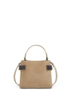 Brunello Cucinelli Small Top-handle Essence Bag In Brown