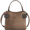Brunello Cucinelli Small Top-handle Essence Bag In Brown