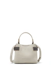 Brunello Cucinelli Small Suede Essence Top-handle Bag In Taupe