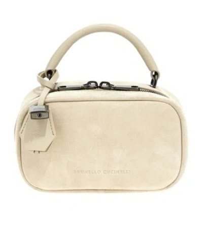 BRUNELLO CUCINELLI BRUNELLO CUCINELLI BOSTON EXPLORER SMALL HANDBAG