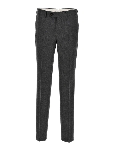 Brunello Cucinelli Smart Trousers In Grey
