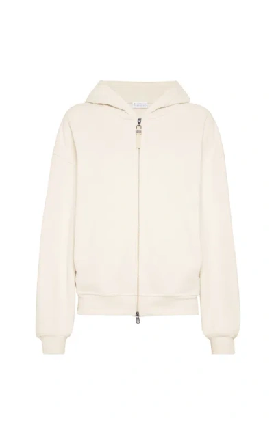 BRUNELLO CUCINELLI BRUNELLO CUCINELLI SMOOTH COTTON FRENCH TERRY SWEATSHIRT