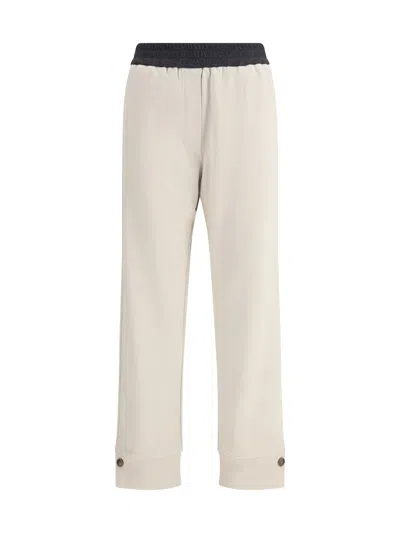BRUNELLO CUCINELLI SMOOTH PLUSH PANTS